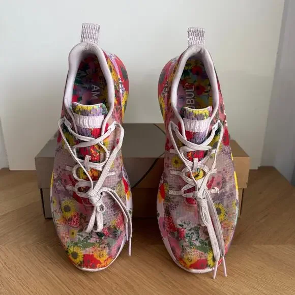 NOBULL Translucent Floral Men Running Sneakers - M 11- W 12.5 - Picture 10 of 13